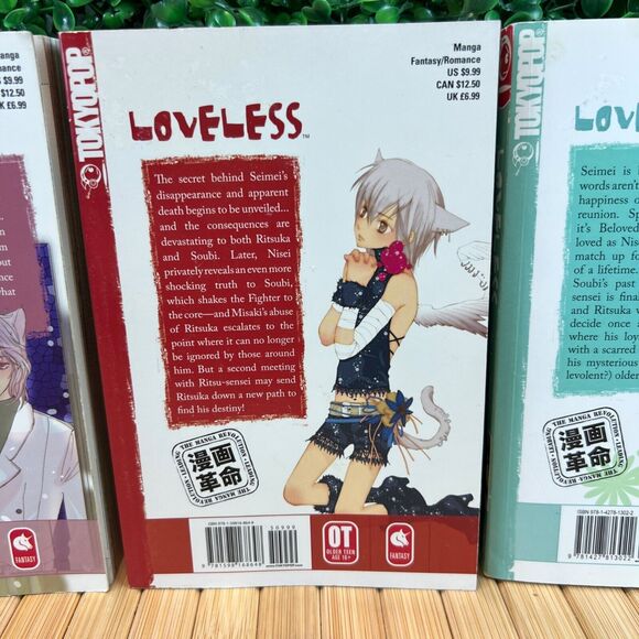 Bundle of MagnaLoveless Volumes 2, 5, 6 8 Paperback Books Manga Collection - Picture 7 of 16